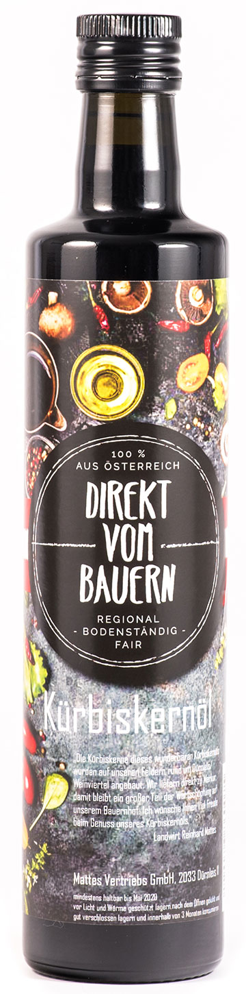Kürbiskernöl direkt vom Bauern